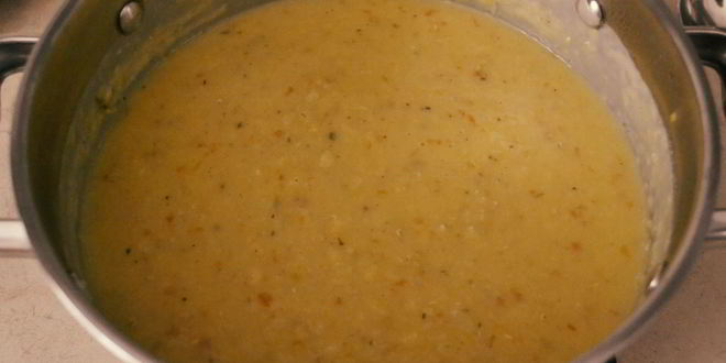 Рецепт супа-пюре из чечевицы