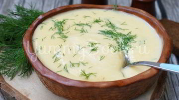 Рецепт Супа-пюре из корня сельдерея и картофеля