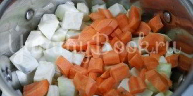 Рецепт супа-пюре из корня сельдерея и картофеля