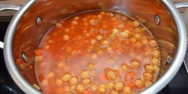 Рецепт супа-пюре из нута