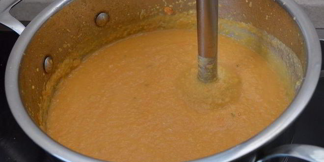 Рецепт супа-пюре из нута