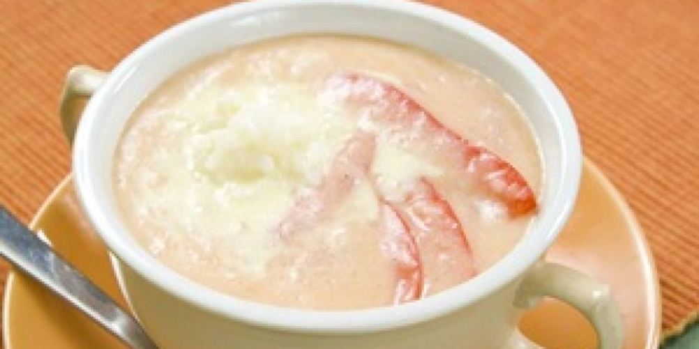 Как приготовить суп-пюре из риса, лука и помидоров