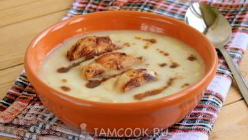 Рецепт Супа пюре из спаржи