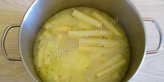 Рецепт супа пюре из спаржи