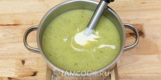 Рецепт супа-пюре из цукини