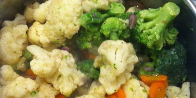 Рецепт супа-пюре из цветной капусты, брокколи и сыра фета