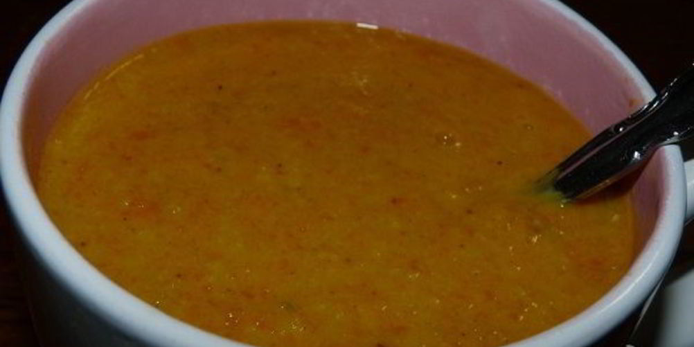 Как приготовить суп-пюре из цветной капусты с куркумой