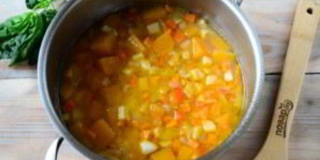 Рецепт супа-пюре из тыквы тепло души