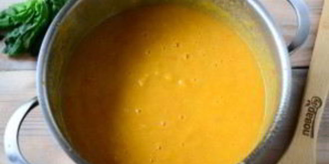 Рецепт супа-пюре из тыквы тепло души