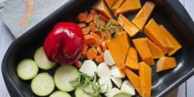 Рецепт супа-пюре из запеченных овощей