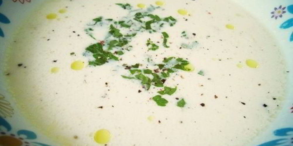 Как приготовить суп-пюре с лососем и креветками