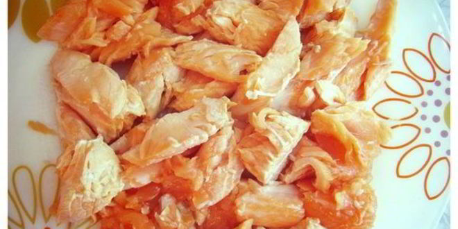 Рецепт супа-пюре с лососем и креветками