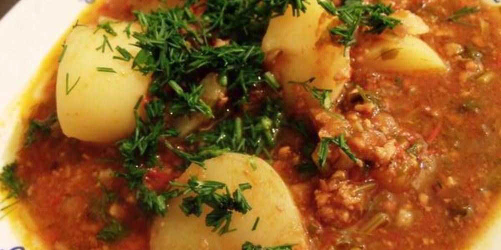 Как приготовить суп-пюре с рубленым мясом