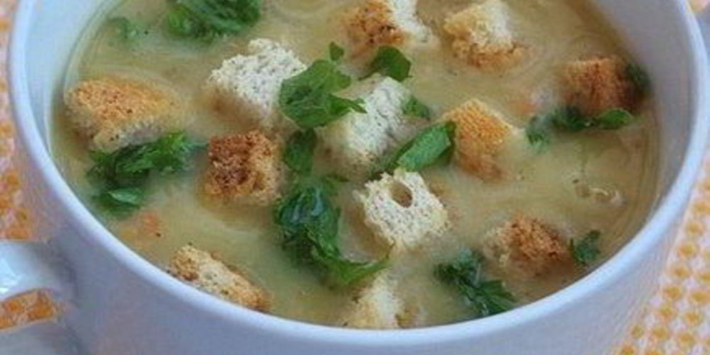 Как приготовить суп-пюре с сухариками