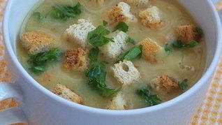 Рецепт Супа-пюре с сухариками