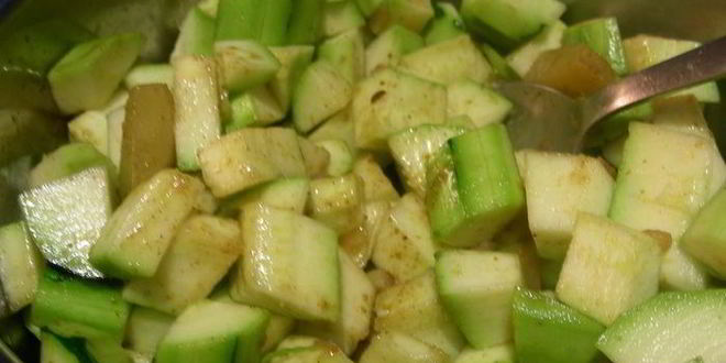 Рецепт супа-пюре с цукини и карри