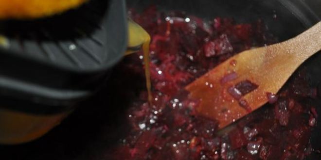 Рецепт свекольно-апельсинового суп-пюре