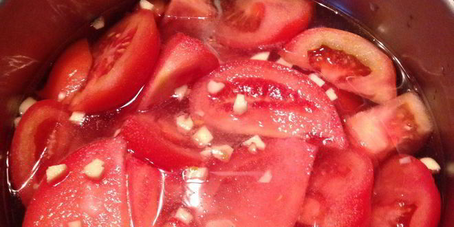 Рецепт томатного супа-пюре с сыром