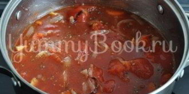 Рецепт томатного супа-пюре