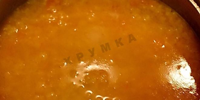 Рецепт турецкого чечевичного супа пюре