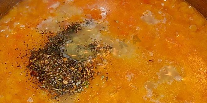 Рецепт турецкого чечевичного супа пюре