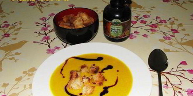 Рецепт тыквенного супа-пюре осеннего