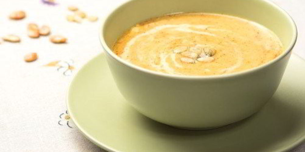 Как приготовить тыквенный суп-пюре с карамелизованными семечками