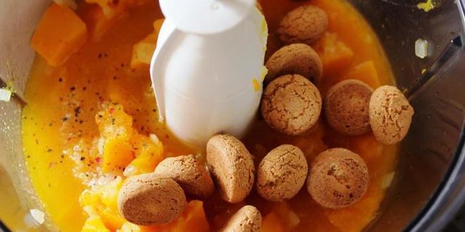 Рецепт тыквенного супа-пюре с миндальным ароматом