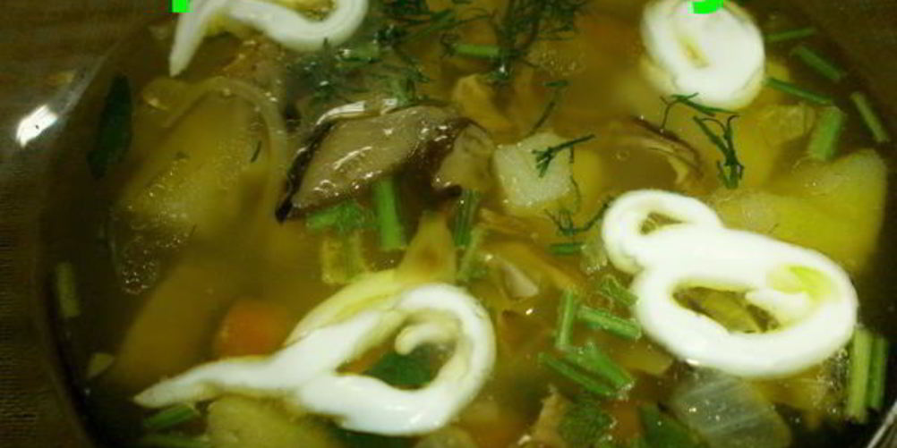 Как приготовить суп с белыми грибами