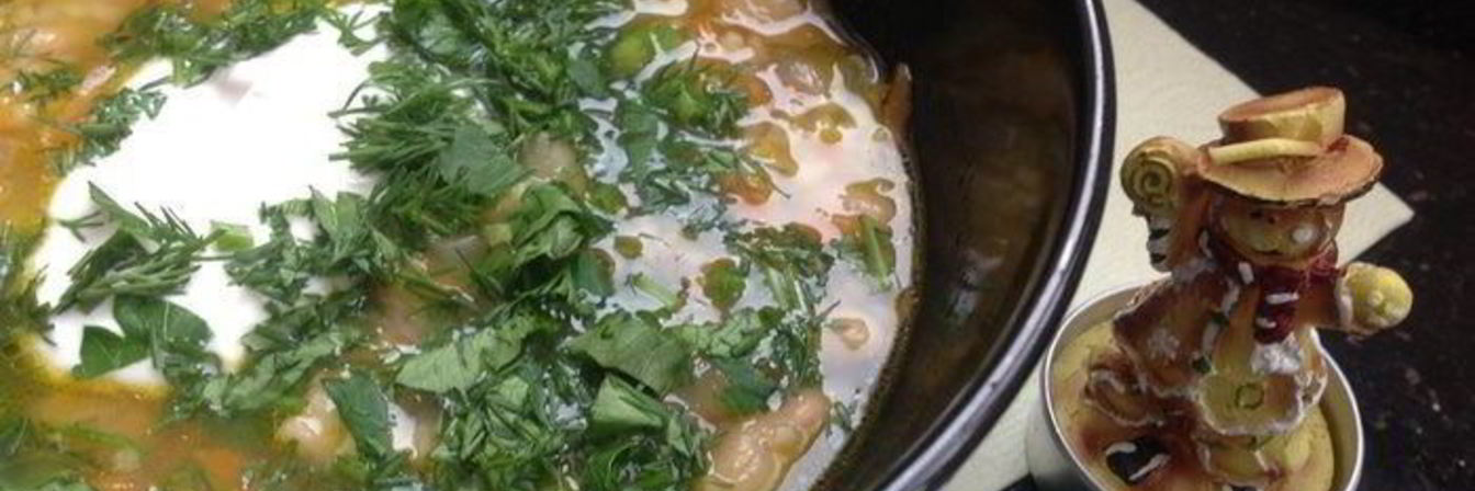 Рецепт Супа с фасолью и кускусом