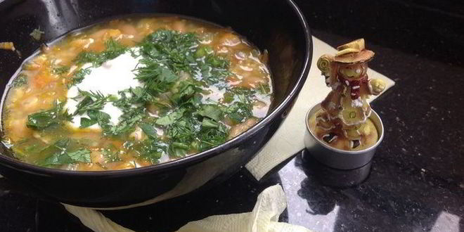 Рецепт супа с фасолью и кускусом