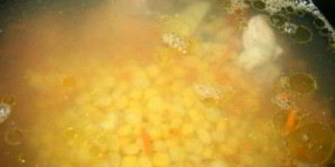 Рецепт супа с кукурузой консервированной