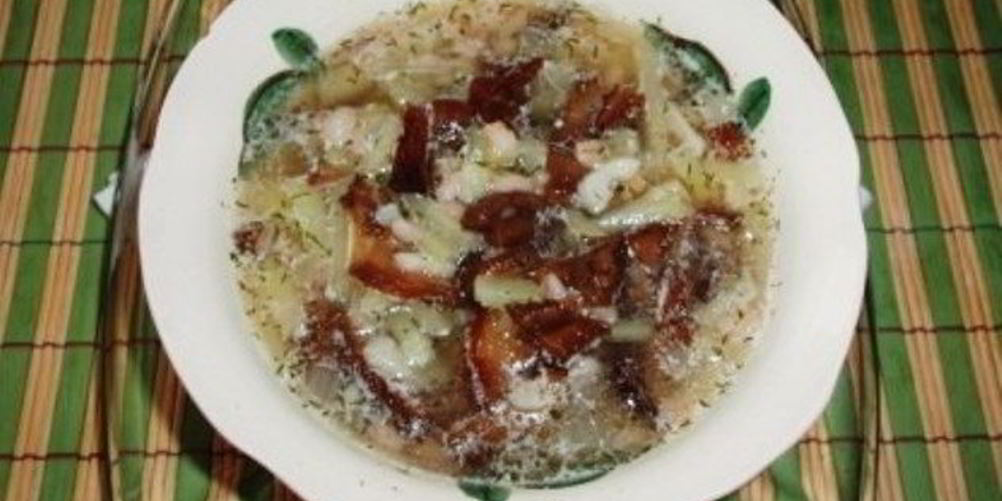 Как приготовить суп с маринованными грибами