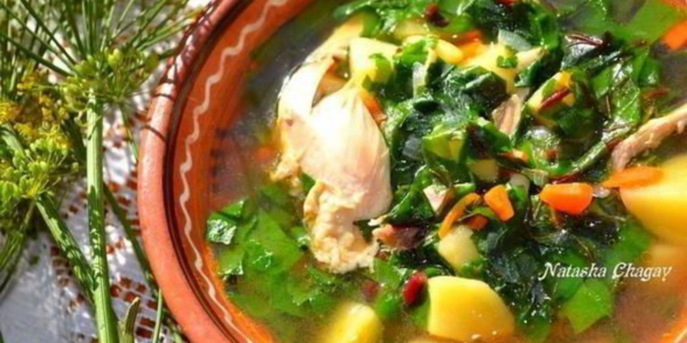 Как приготовить суп со свекольной ботвой