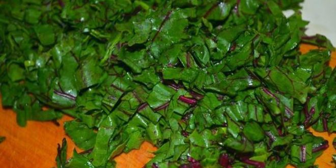 Рецепт супа со свекольной ботвой