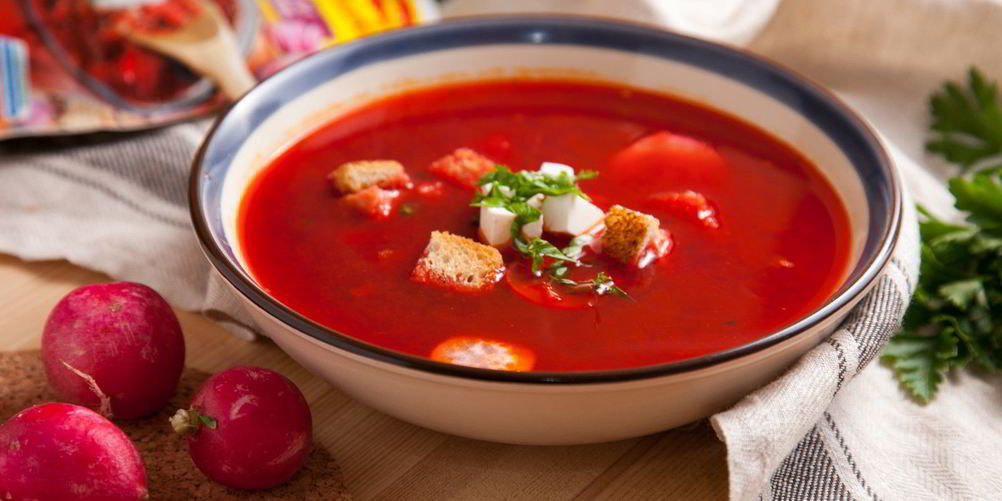 Как приготовить холодный свекольник с брынзой