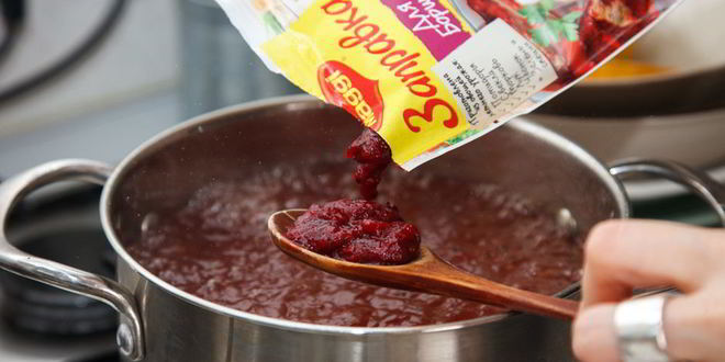 Рецепт холодного свекольника с брынзой