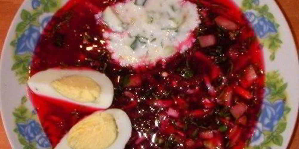 Как приготовить холодный свекольник