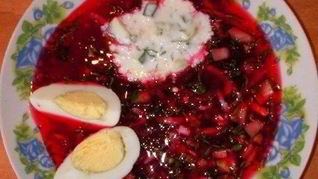 Рецепт Холодного свекольника