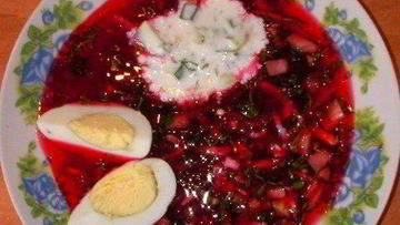 Рецепт Холодного свекольника