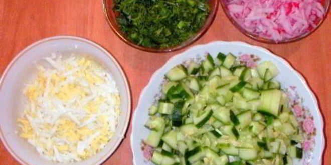 Рецепт холодного свекольника