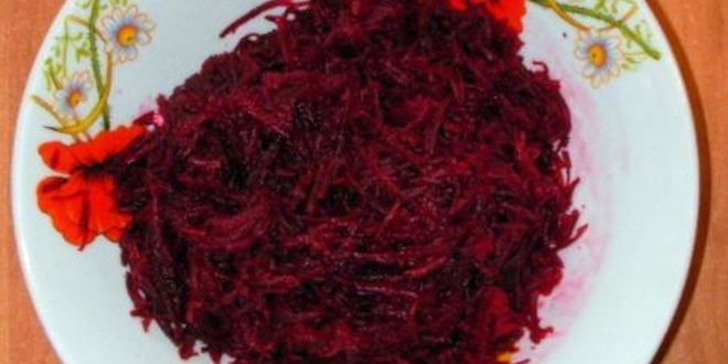 Рецепт холодного свекольника