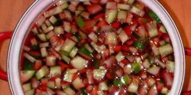 Рецепт холодного свекольника