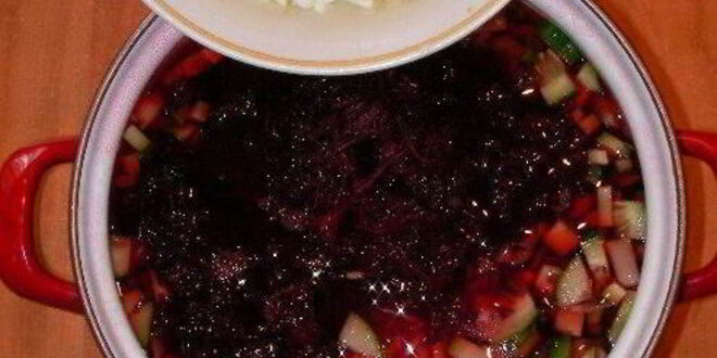 Рецепт холодного свекольника