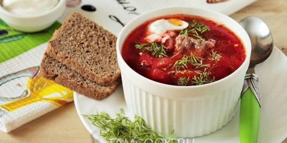 Как приготовить классический горячий свекольник с мясом