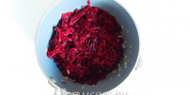 Рецепт постного свекольника с помидорами