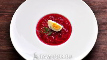 Рецепт Свекольника классического с мясом