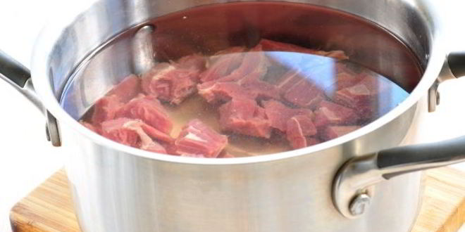 Рецепт свекольника классического с мясом