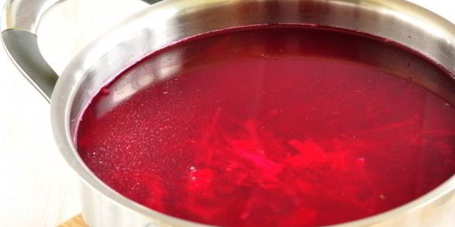 Рецепт свекольника классического с мясом