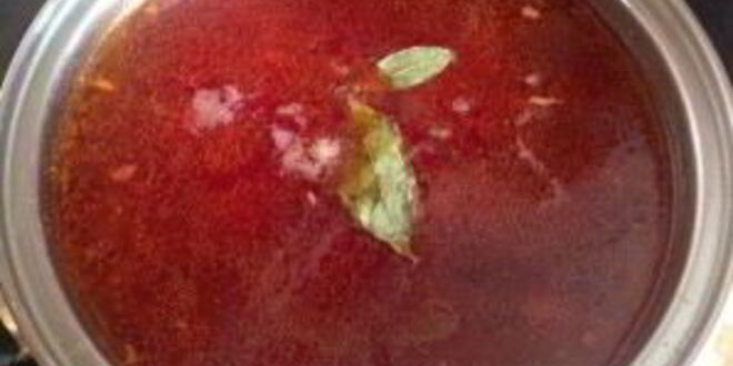 Рецепт свекольника классического